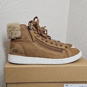UGG Olive High Top Sneaker